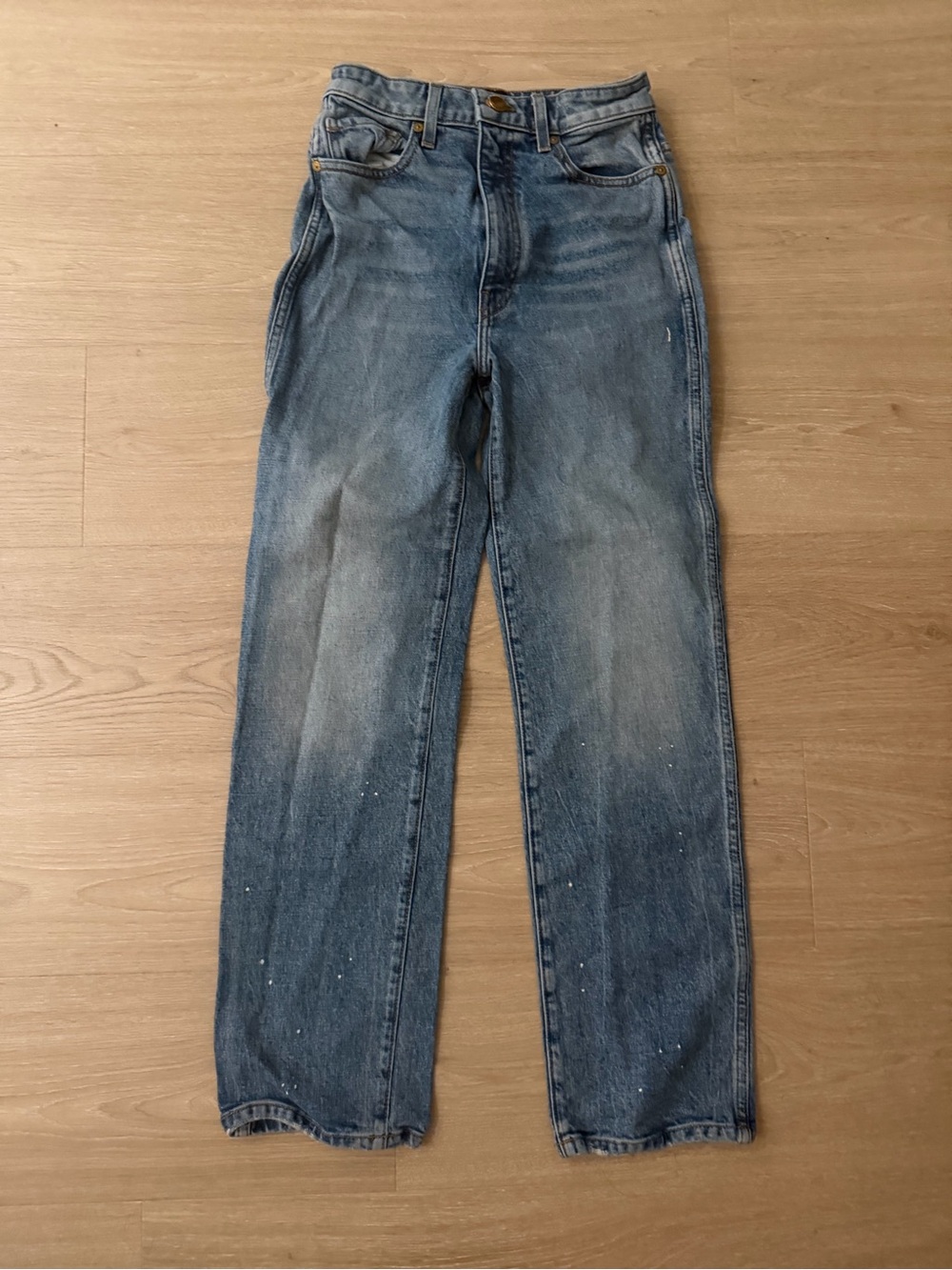 Khaite Straight-Leg Jeans
